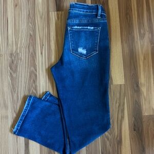 Flying Monkey distressed crop Jeans 29